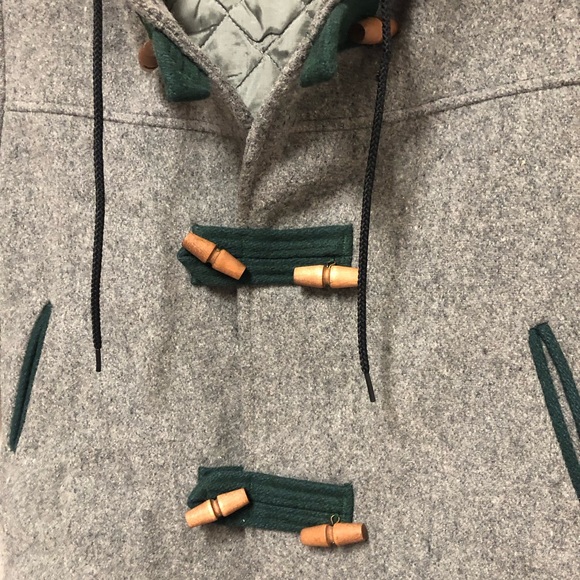 A Creation of IMP Originals Inc. Vintage Wool Overcoat with Hood - Picture 3 of 16